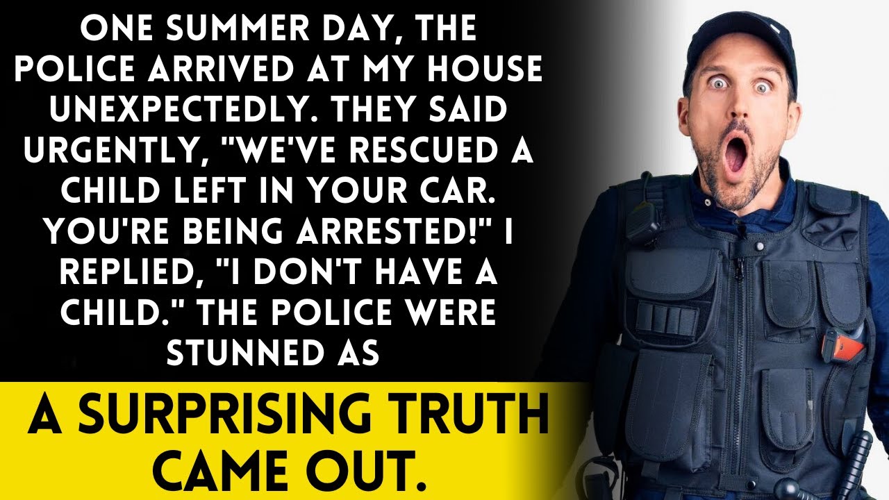 Police came to my house and said I left a child in the car, now they're