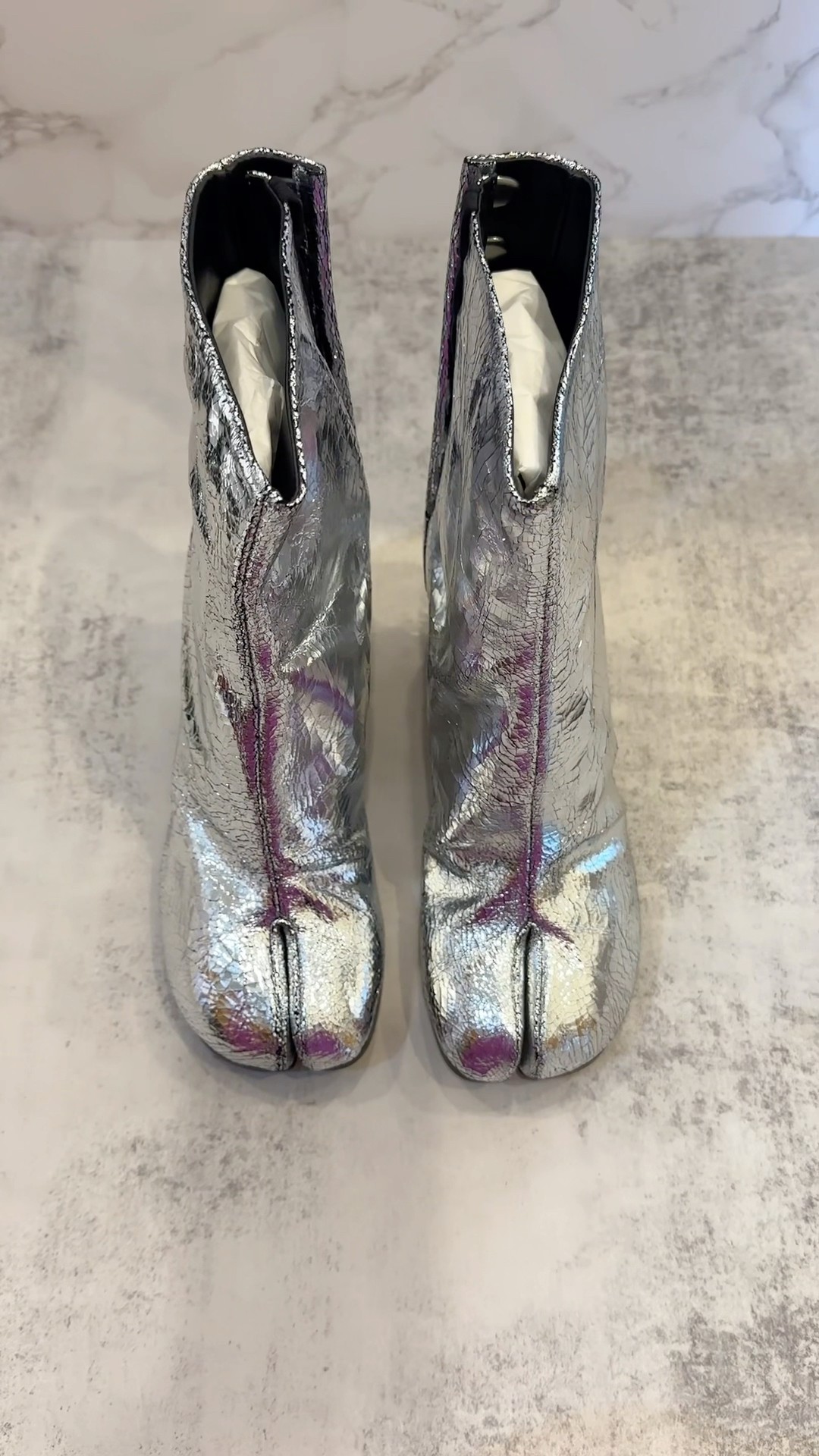 New Fall Boots | Maison Margiela Tabi Broken Mirror Boots