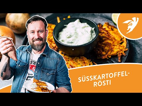 Video: Süßkartoffel-Kürbiskuchen Mit Struesel-Crunch