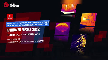 Guide sensmart showcases its temperature measurement solutions at Hannover Messe 2022