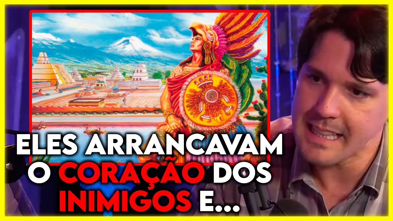 A CIVILIZAÇÃO MAIS BRUTAL QUE JÁ EXISTIU (ASTECAS) | Cortes Podcast