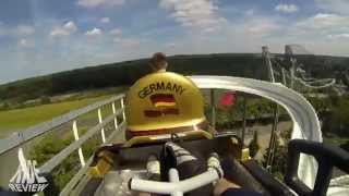 Bobbahn - Onride Pov - Heide Park - 2014