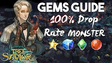 Tree of Savior | Gems Farm Pavaisa 100% Gems Drop Rate Guide at Pavaisa Spawn