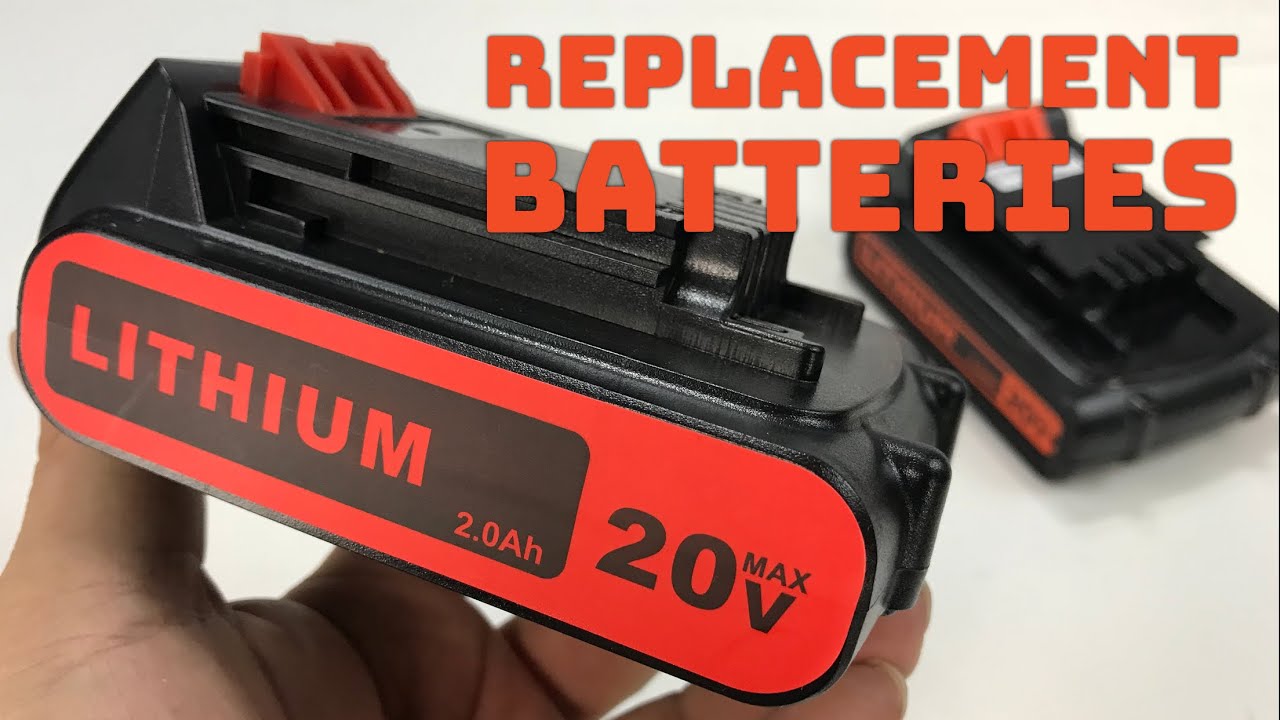 New GREAT Aftermarket Discount Lithium Batteries for my Black + Decker Cordless Tools