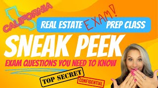 The Most Popular Question’s on the California Real Estate Exam