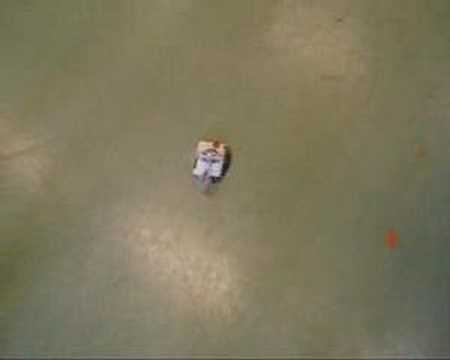 Homemade mini RC hovercraft