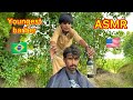 ASMR youngest barber 💈 in the world Amazing brazil 🇧🇷 haircut