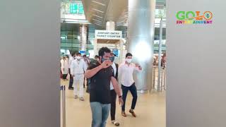 EXCLUSIVE VIDEO: Stylish Star Allu Arjun Spotted At Hyderabad Airport l GOLO ENTERTAINMENT