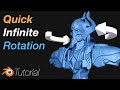 [2.93] Blender Tutorial: Quick Infinite Rotation Animation