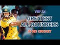 Alltime greatest allrounders in odi cricket  top 15 greatest odi allrounders