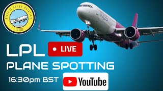 Liverpool John Lennon Airport LIVE Plane Spotting