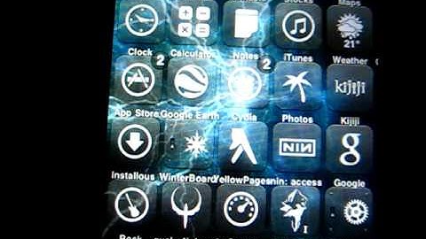 My Cool Custom iPod Touch Theme