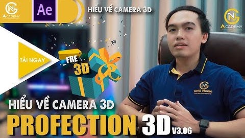 Bài 7 Hiểu về Camera Match I Plugin Projection 3D V3.06 Fre Phần 1 Cơ bản After Effect CC 2020