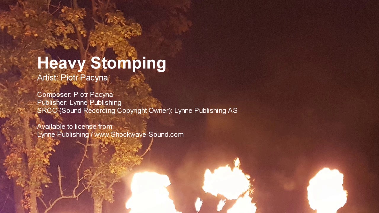 Watch Heavy Stomping - Piotr Pacyna (Lynne Publishing) on YouTube Watch Heavy Stomping - Piotr Pacyna (Lynne Publishing) on YouTube