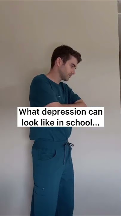 What depression can look like in school