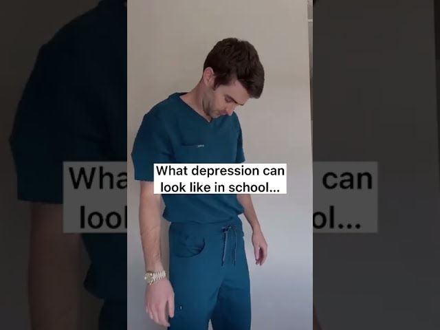 What depression can look like in school class=