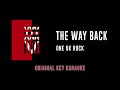 The Way Back - ONE OK ROCK | カラオケ | 35xxxv | Karaoke Instrumental with Lyrics