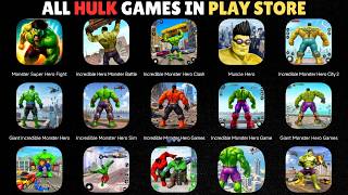 I PLAYED EVERY HULK GAME ON THE PLAY STORE! 💚💥 (2026) screenshot 3