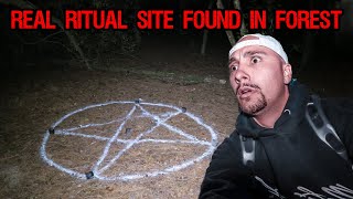 (TERRIFYING) REAL RITUAL HAPPENING INSIDE THE HAUNTED POCOMOKE FOREST
