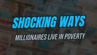 10 Shocking Ways Millionaires Live Below Poverty Line