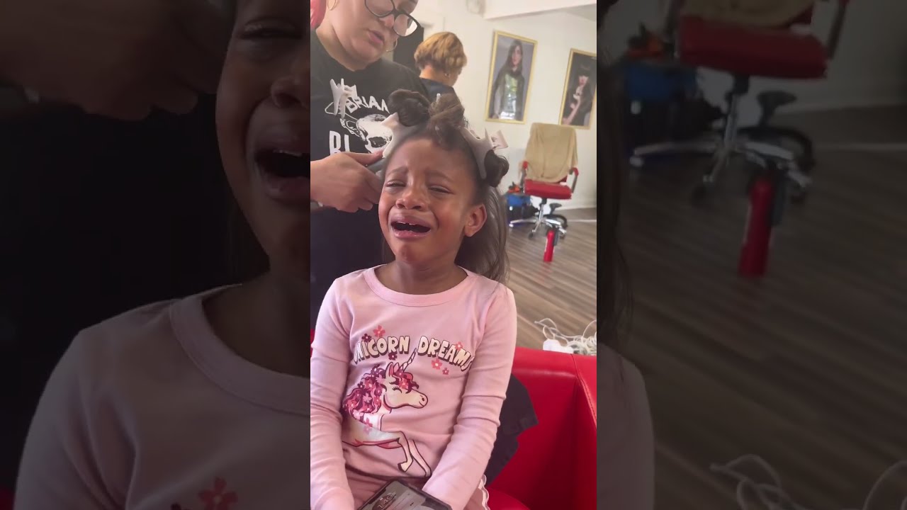 GORGEOUS GOT HER HAIR BLOWN OUT AT THE DOMINICAN SALON 