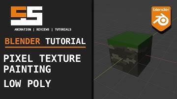 Blender Basic Pixel Texture Painting Tutorial