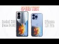 Redmi K50 (POCO F4 GT) Vs iPhone 13 Pro Speed Test 🔥 Konsa Jitega?? 🔥