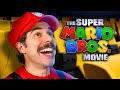 Mario visits an italian cinema to watch his own Movie in Real Life