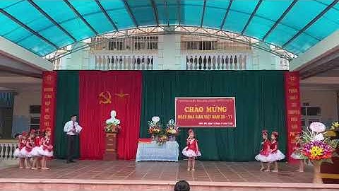 Múa Giải nhất lớp 1D Trường tiểu học thị trấn Quốc Oai B: Vui đến trường!