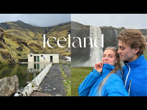 road trip in iceland | waterfall, geothermal pool & eating icelandic food