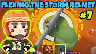 Flexing The Storm Helmet #7|Battlelands Royale Season 14|Virtual Peace Gaming