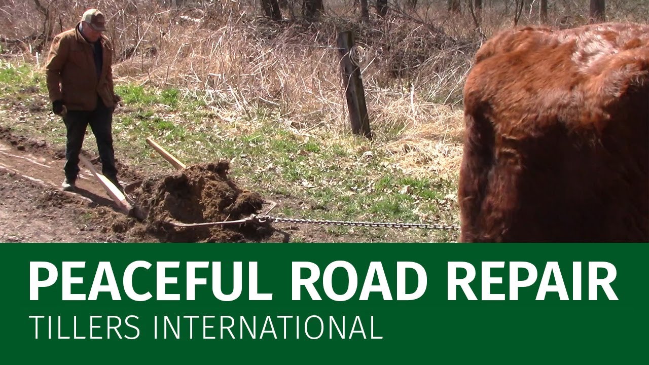 Off-Road Road Repair without Modern Machines