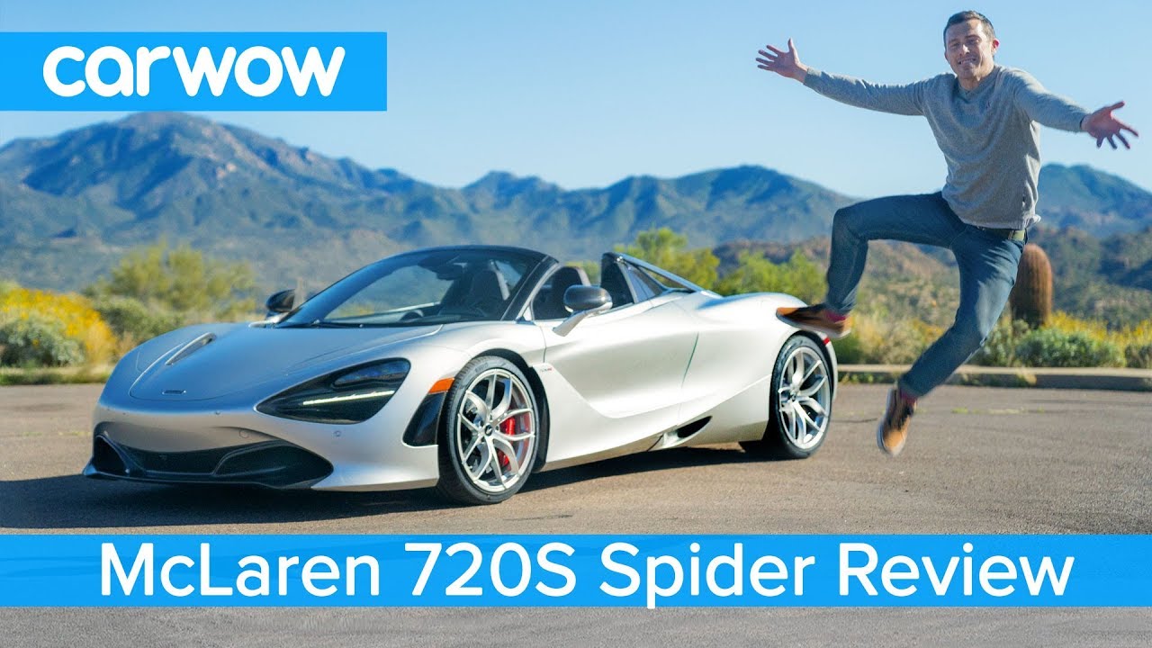 ⁣McLaren 720S Spider 2020 review - see why it's the ULTIMATE convertible supercar!