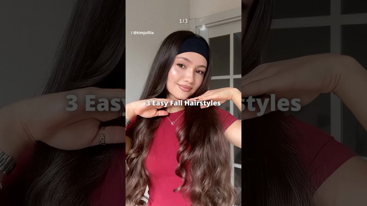 3 милые осенние прически, которые вам захочется попробовать