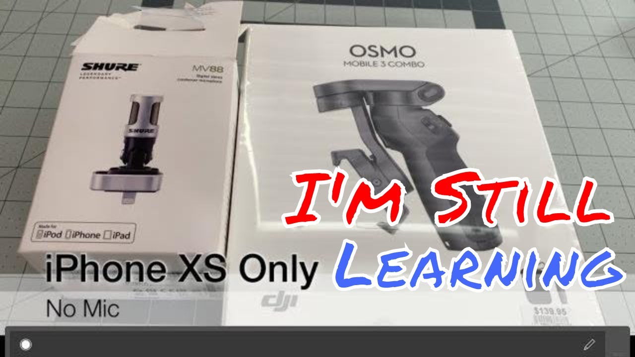 I'm Shure MV88 This (IS NOT) Just Another DJI OSMO Mobile 3 Combo