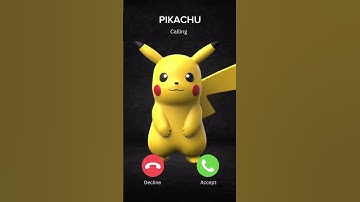 PIKACHU IS CALLING!? #pikachu #pokemon #pokémon