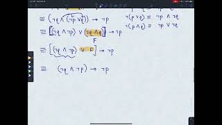 Proving a Tautology by Using Logical Equivalences