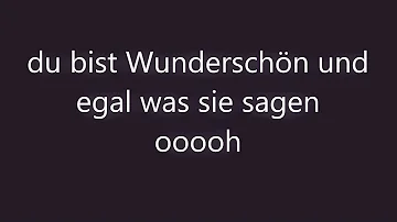 Rokkez - Wunderschön (Songtext)