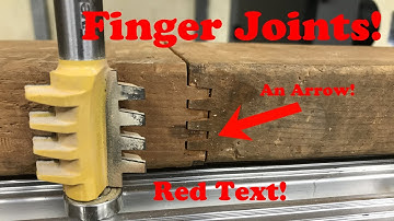 Woodworking: Finger Joint Router Bit