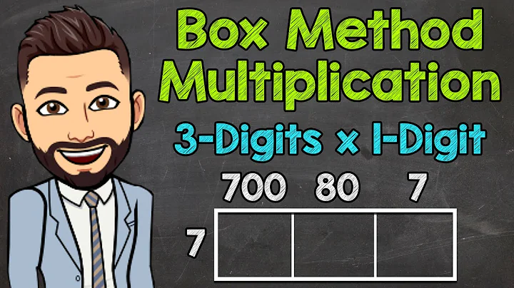 Box Method Multiplication | 3-Digits x 1-Digit | Math with Mr. J