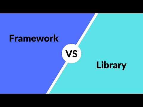 Ինչ է Framework-ը , ինչ է library-ն