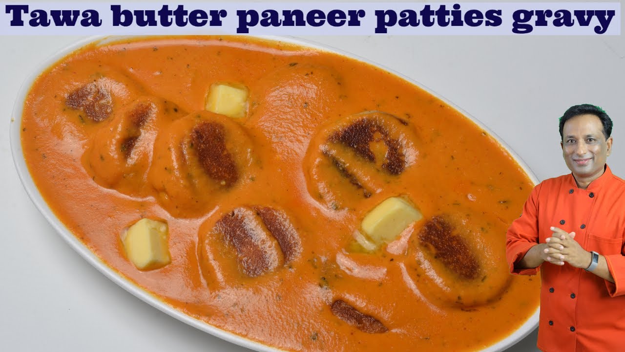 Paneer Butter Masala with Paneer Patties - Charcoal smoked gravy | Vahchef - VahRehVah