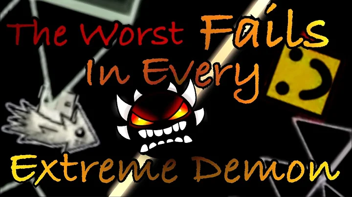 The NEW! Worst Fails In Every Extreme Demon in Geometry Dash! (2022)