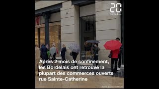 Déconfinement: Les Bordelais retrouvent la plupart de leurs commerces