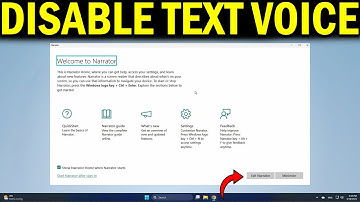 How To Disable Annoying Text To Speech Voice On Windows 11 - Quick Fix