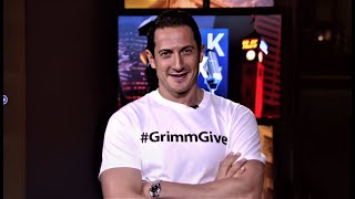 Grimm's Sasha Roiz tries  3new poses & promotes fundraiser #grimmsterendowment