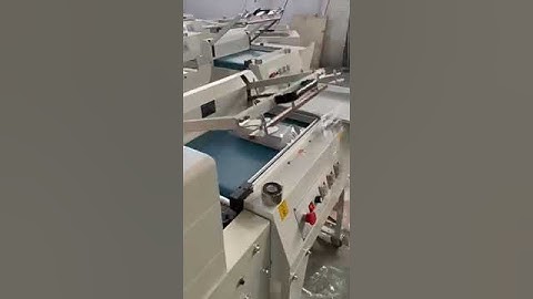Semi Automatic Wrapping and Shrinking Machine