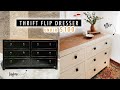 THRIFT FLIP DRESSER under $100 + Styling Tips | XO, MaCenna