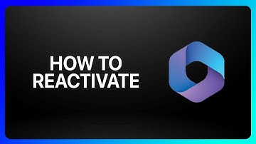 How To Reactivate My Microsoft 365 Tutorial