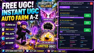 [UGC مجاني] 🌴 سكريبت OP لجزيرة Forgotten Island (UGC فوري & تجميع تلقائي من الألف إلى الياء) | *P... screenshot 5